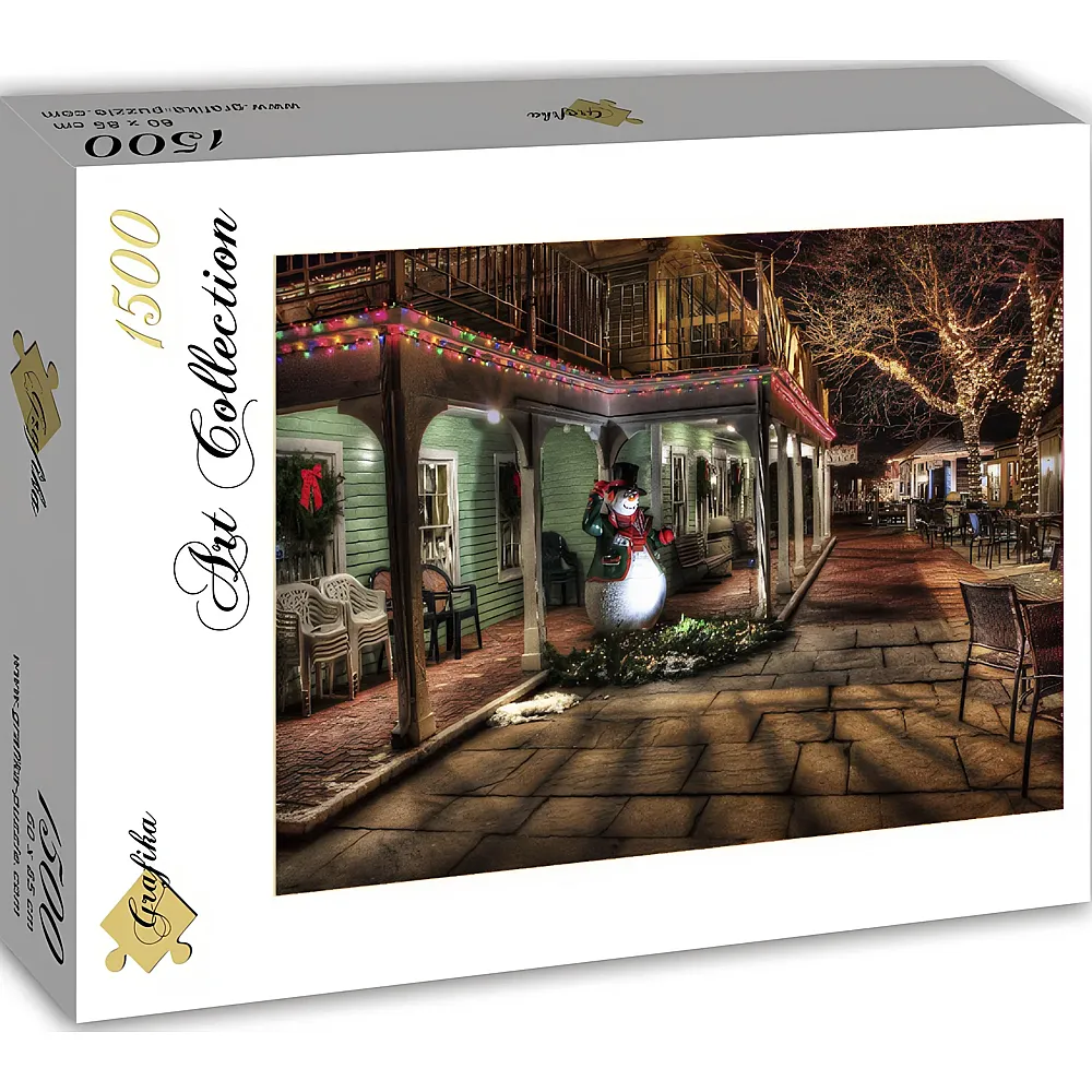 Grafika Puzzle Art Collection Schneemann - 1500 Teile