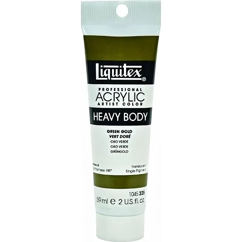 Liquitex Lqx Prof. Heavy Body Acrylfarbe 59ml Tube Grngold - Suche