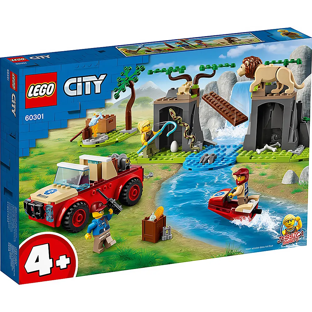 LEGO City Tierrettungs-Gelndewagen 60301