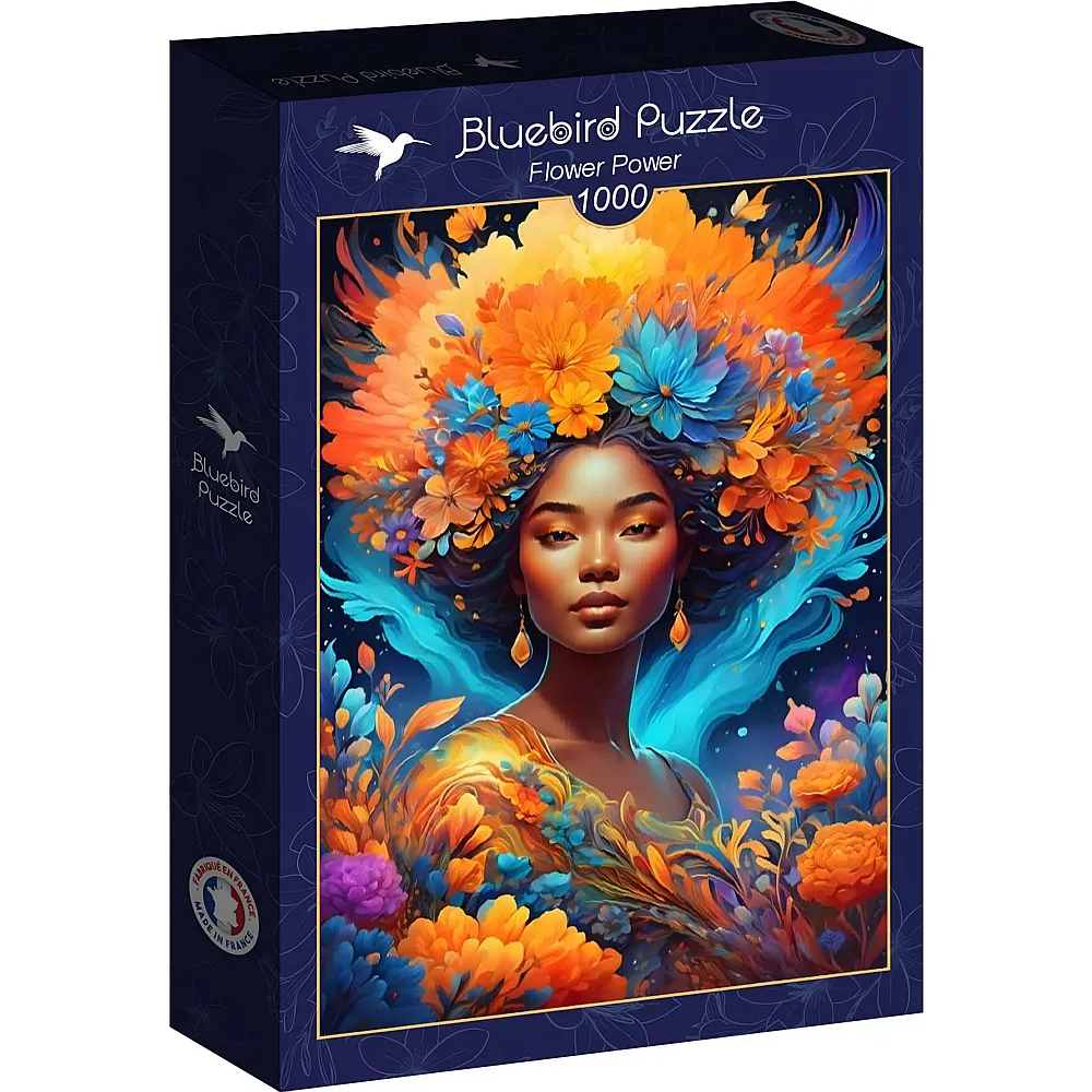 Bluebird Puzzle Flower Power - 1000 Teile