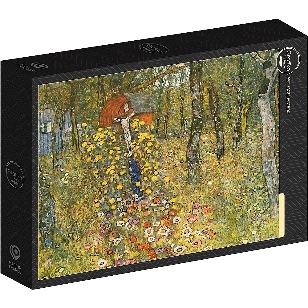 Grafika Puzzle Art Collection Gustav Klimt: Bauerngarten mit Kruzifix, 1911-1912 - 1000 Teile