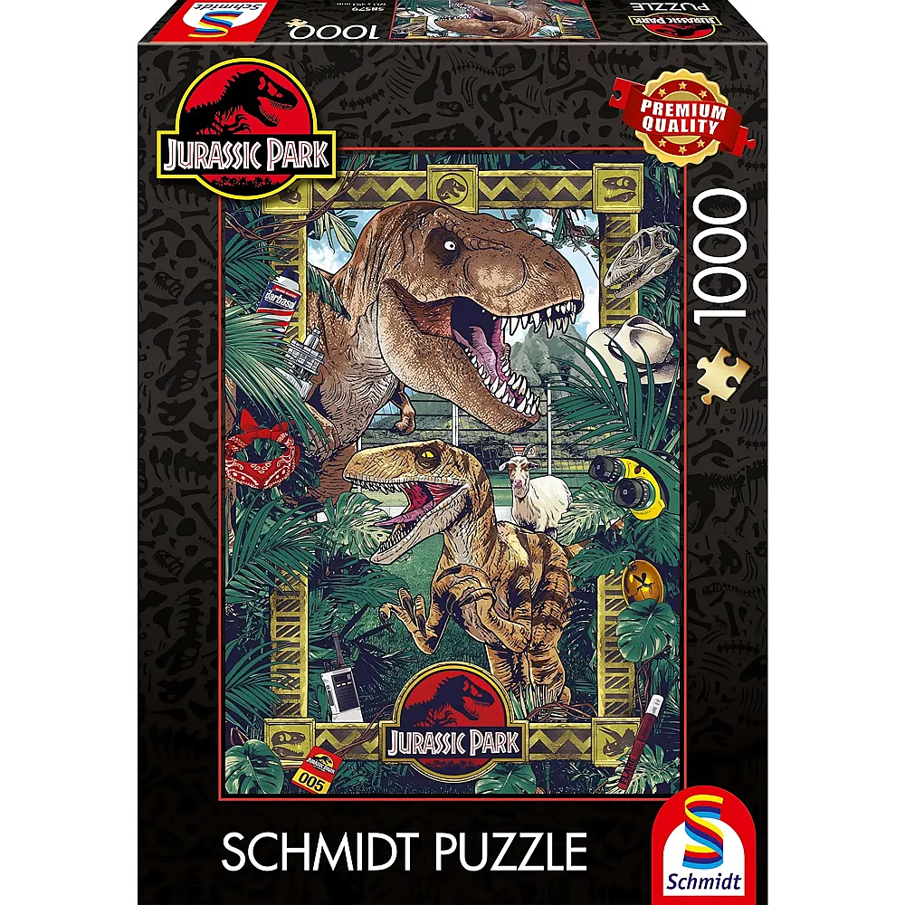 Schmidt Puzzle Jurassic World Jurassic Park Die �ra der Dinosaurier 1000Teile