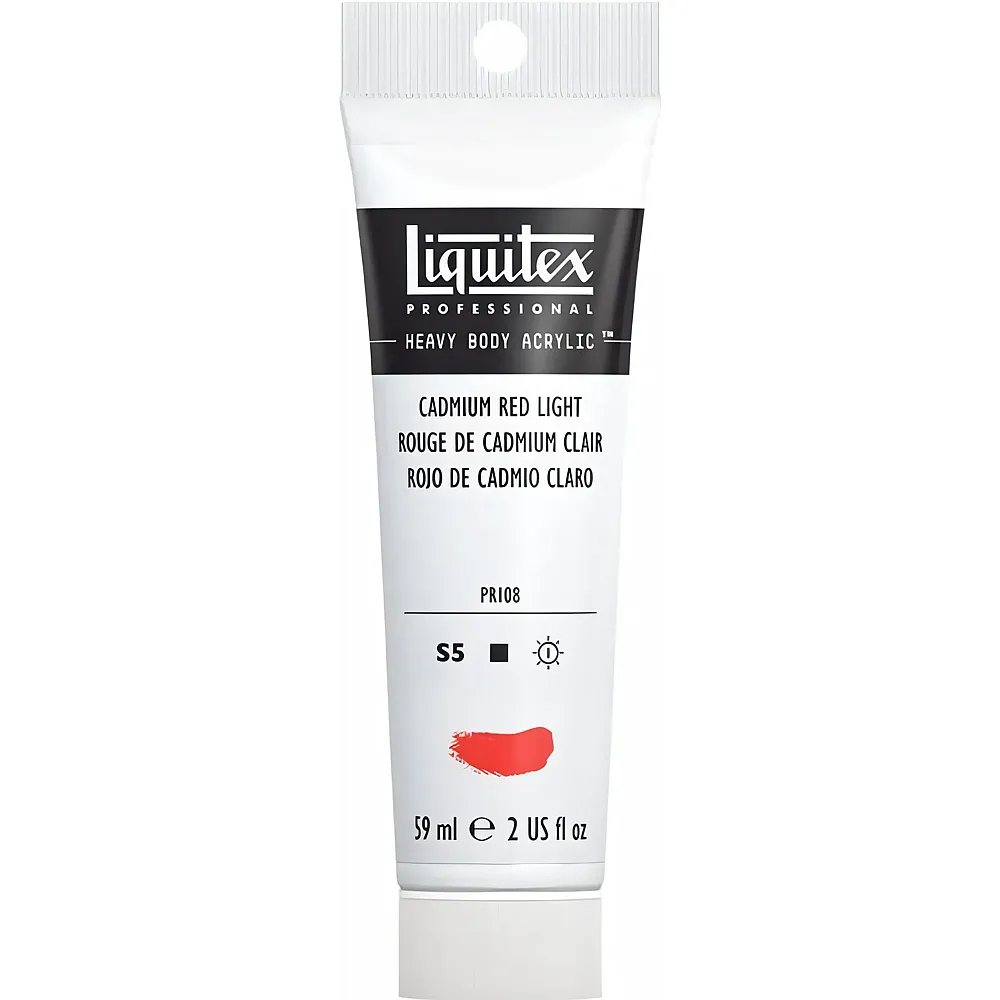 Liquitex Lqx Prof. Heavy Body Acrylfarbe 59ml Tube Kadmiumrot Hell - Suche
