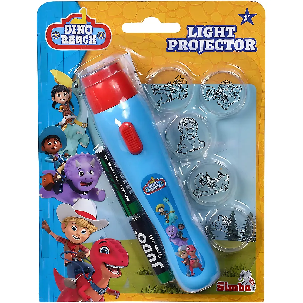 Simba Dino Ranch Light Projector - Entdecken Drinnen