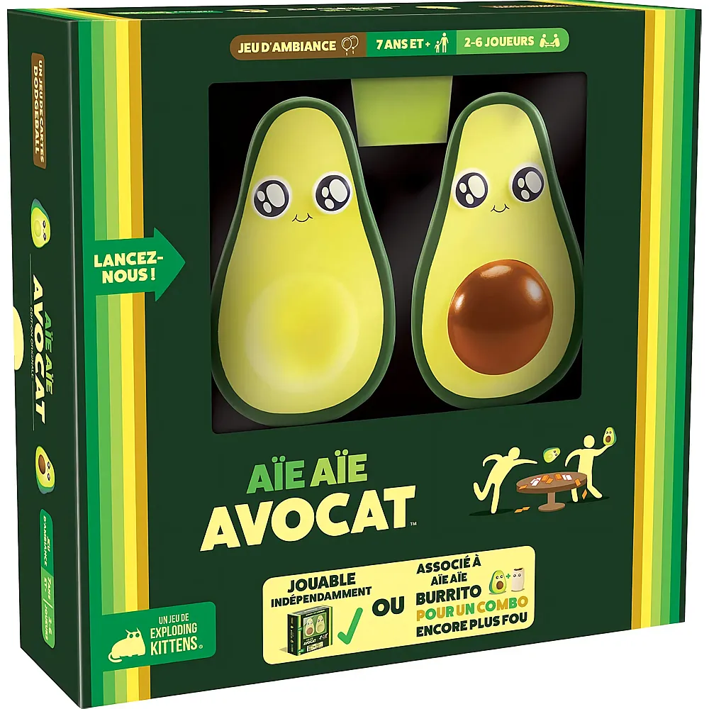 Exploding Kittens Aie Aie Avocado - Franais