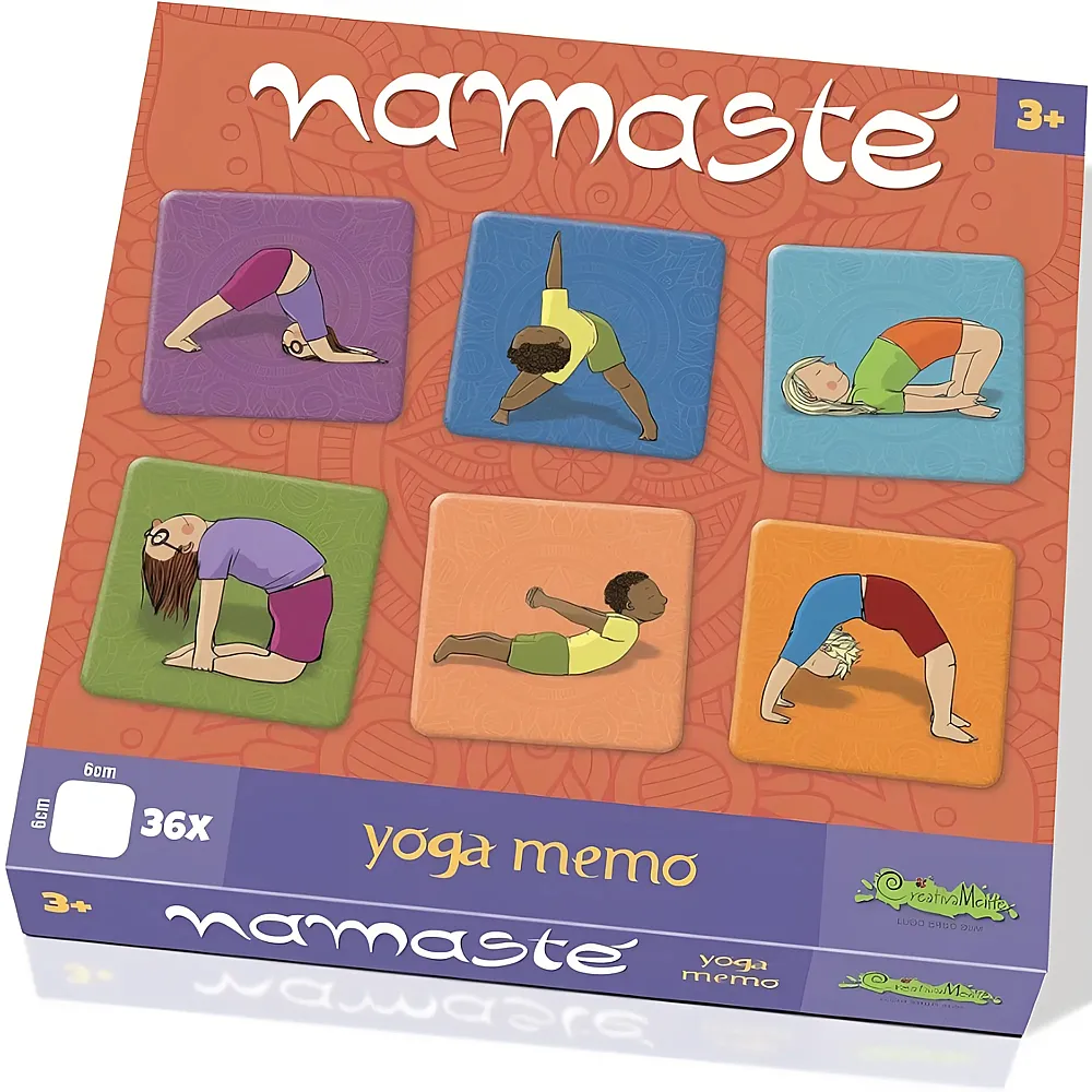 CreativaMente Namast - Yoga Memory mult
