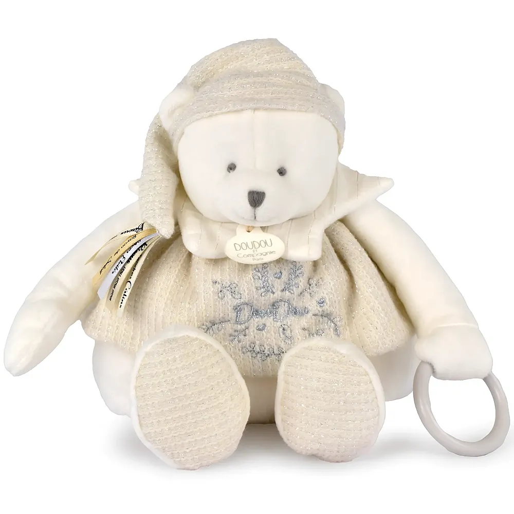meinspielzeug - Doudou et Compagnie Aktiv-B�r Gold - 30 cm | B�ren Pl�sch