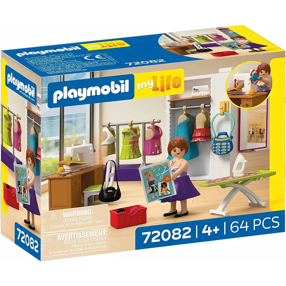 PLAYMOBIL My Life Modedesignerin 72082