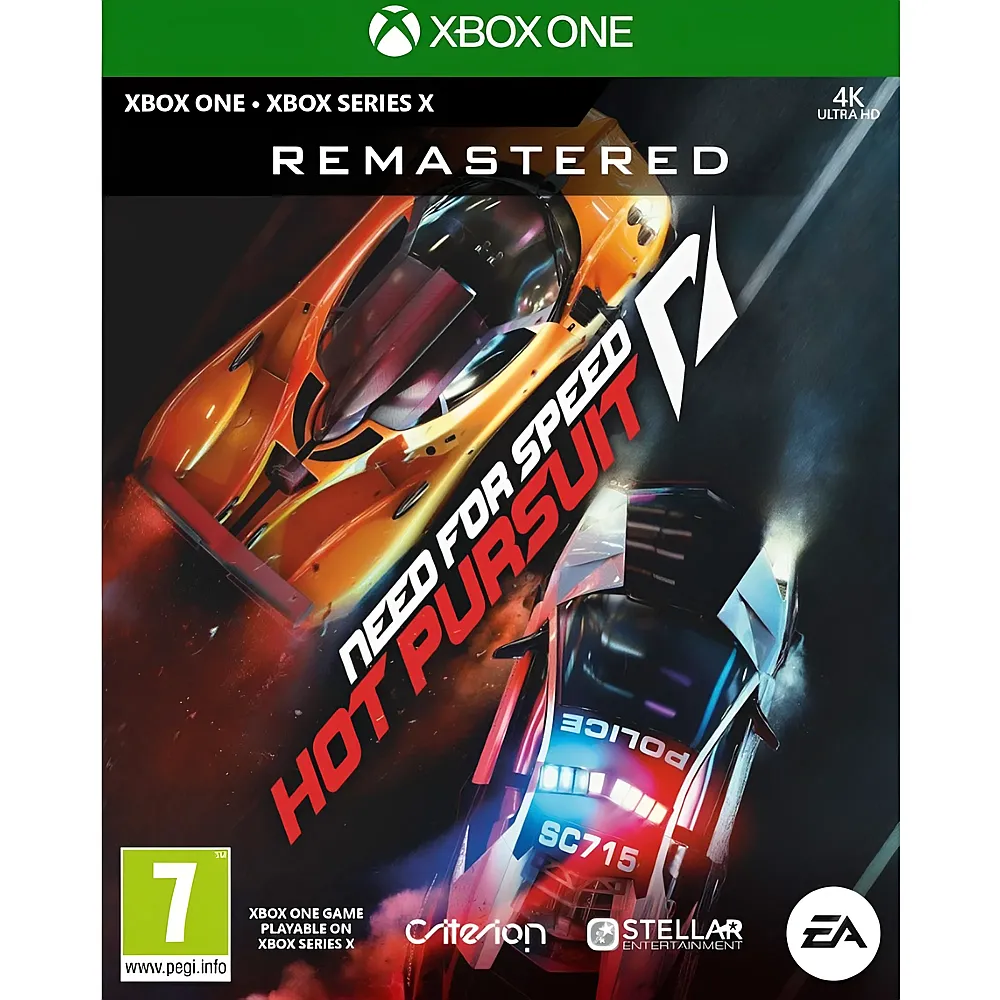 Electronic Arts Need For Speed - Hot Pursuit Remastered XONE D