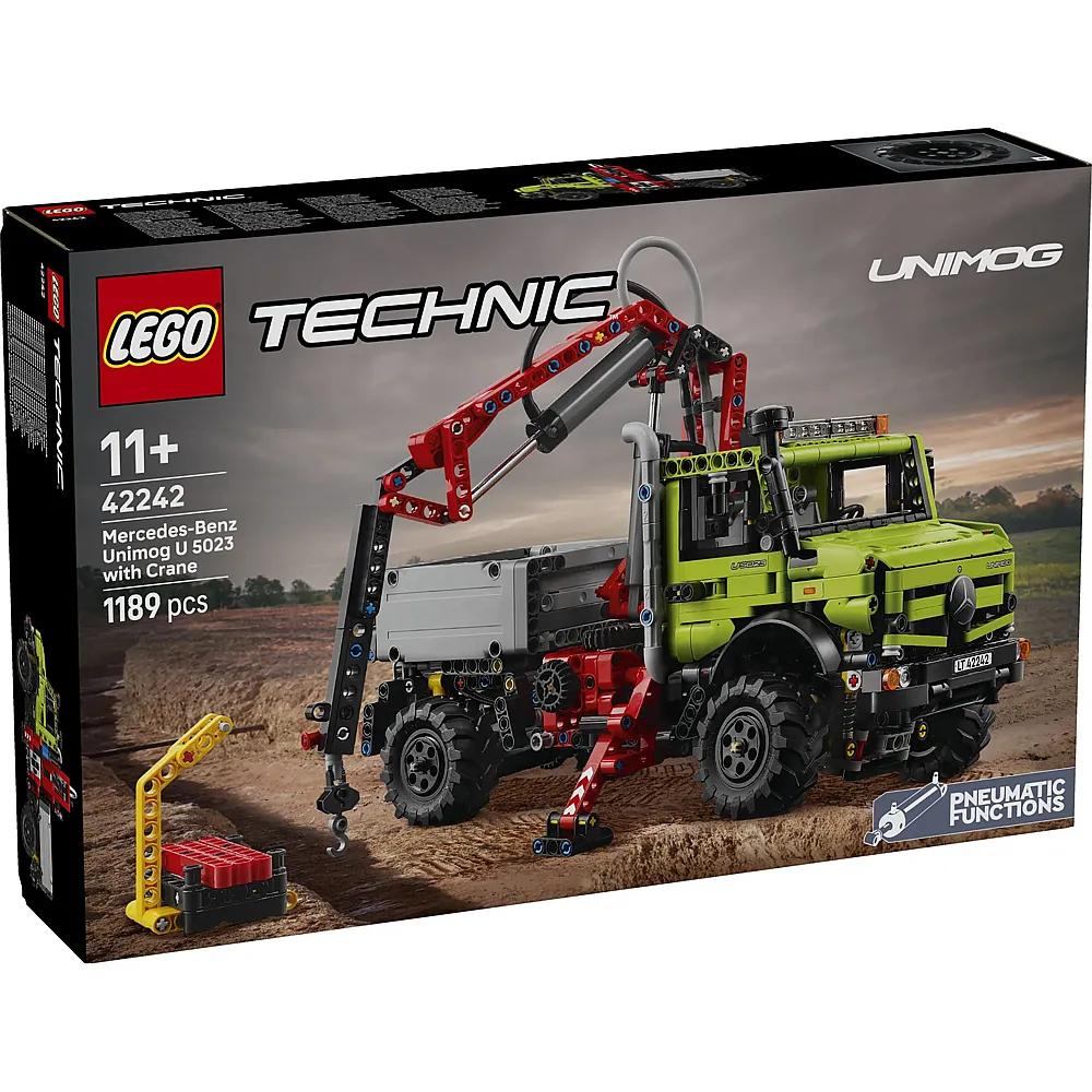 LEGO Technic Mercedes-Benz Unimog U 5023 mit Kran 42242
