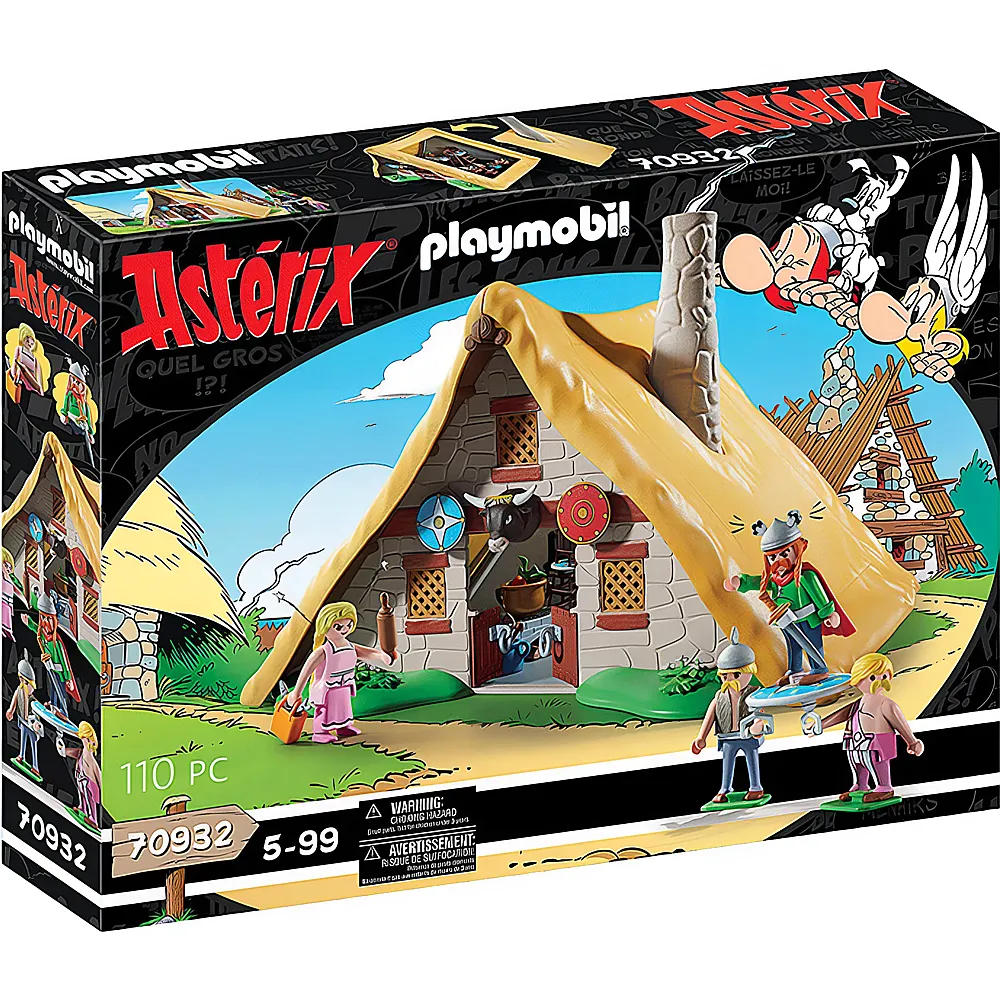 PLAYMOBIL Asterix Htte des Majestix 70932