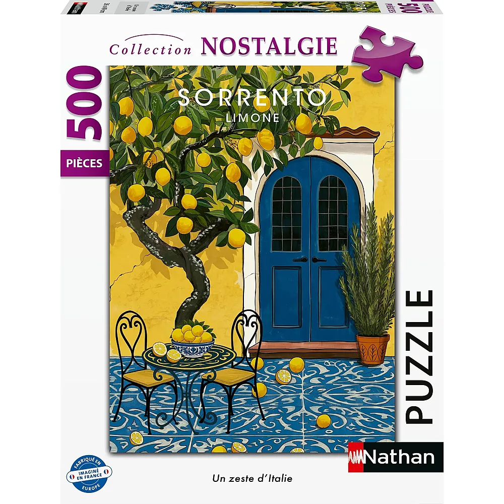 Nathan Puzzle Eine Prise Italien - 500 Teile