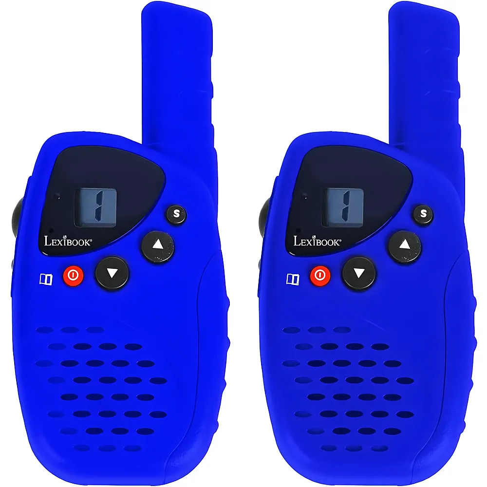 Lexibook wiederaufladbare Walkie-Talkies bis zu 5km Reichweite mit Ladestation