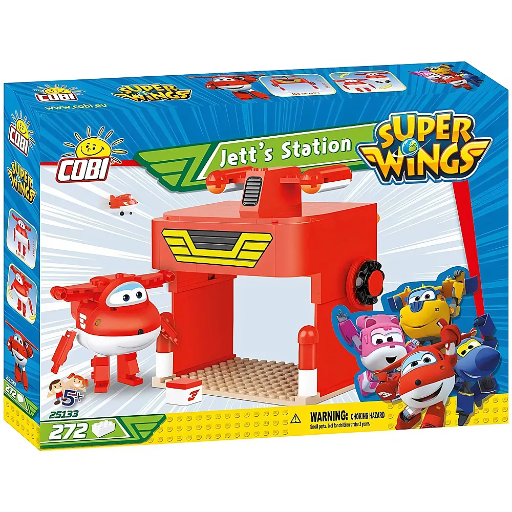 COBI Super Wings Jet's Station 25133