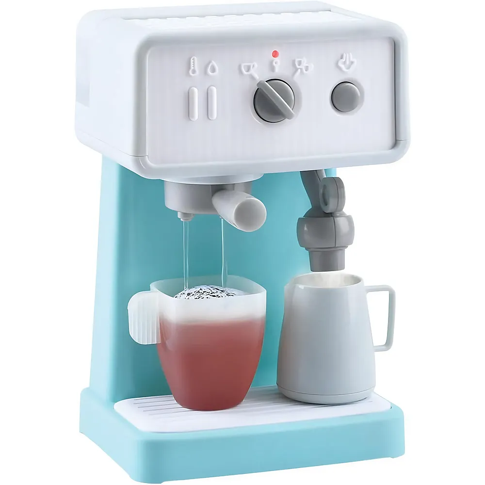 Play Espressomaschine Weiss/Blau - 3 Teile