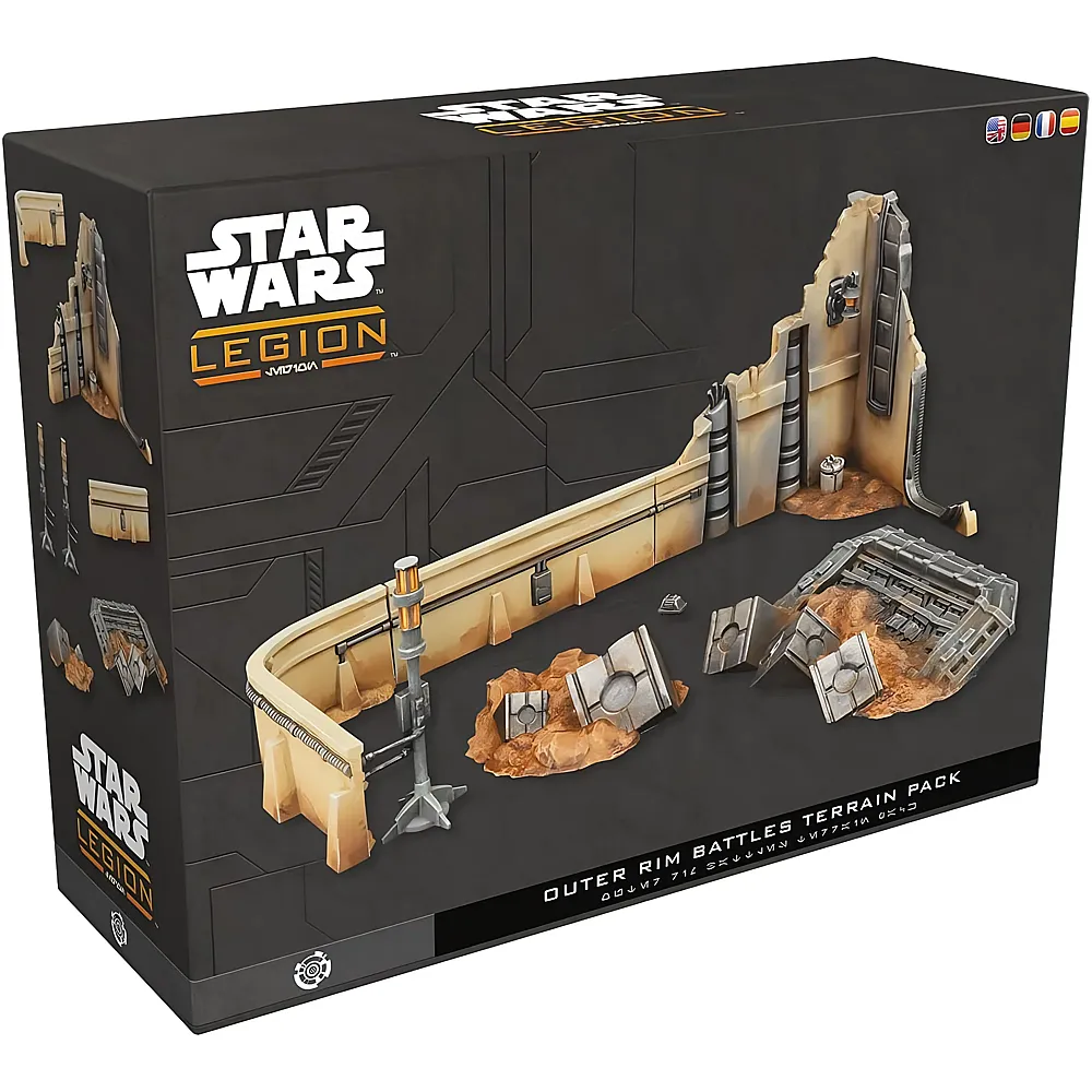 Atomic Mass Games Star Wars Legion Star Wars Outer Rim Battles Schlacht im Outer Rim Gel�ndeset-Erweiterung - Deutsch