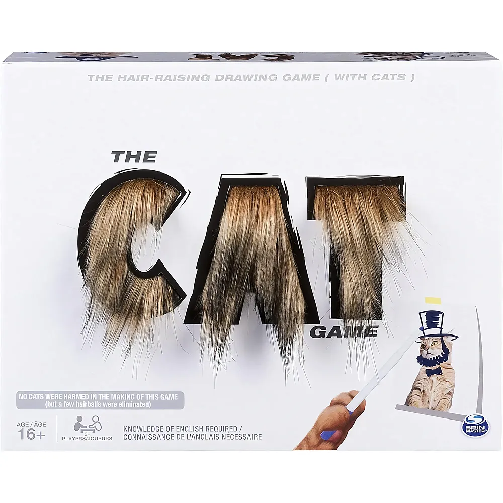 Spin Master Games The Cat Game - Zeichenspiel f�r Teenager und Erwachsene - Englisch
