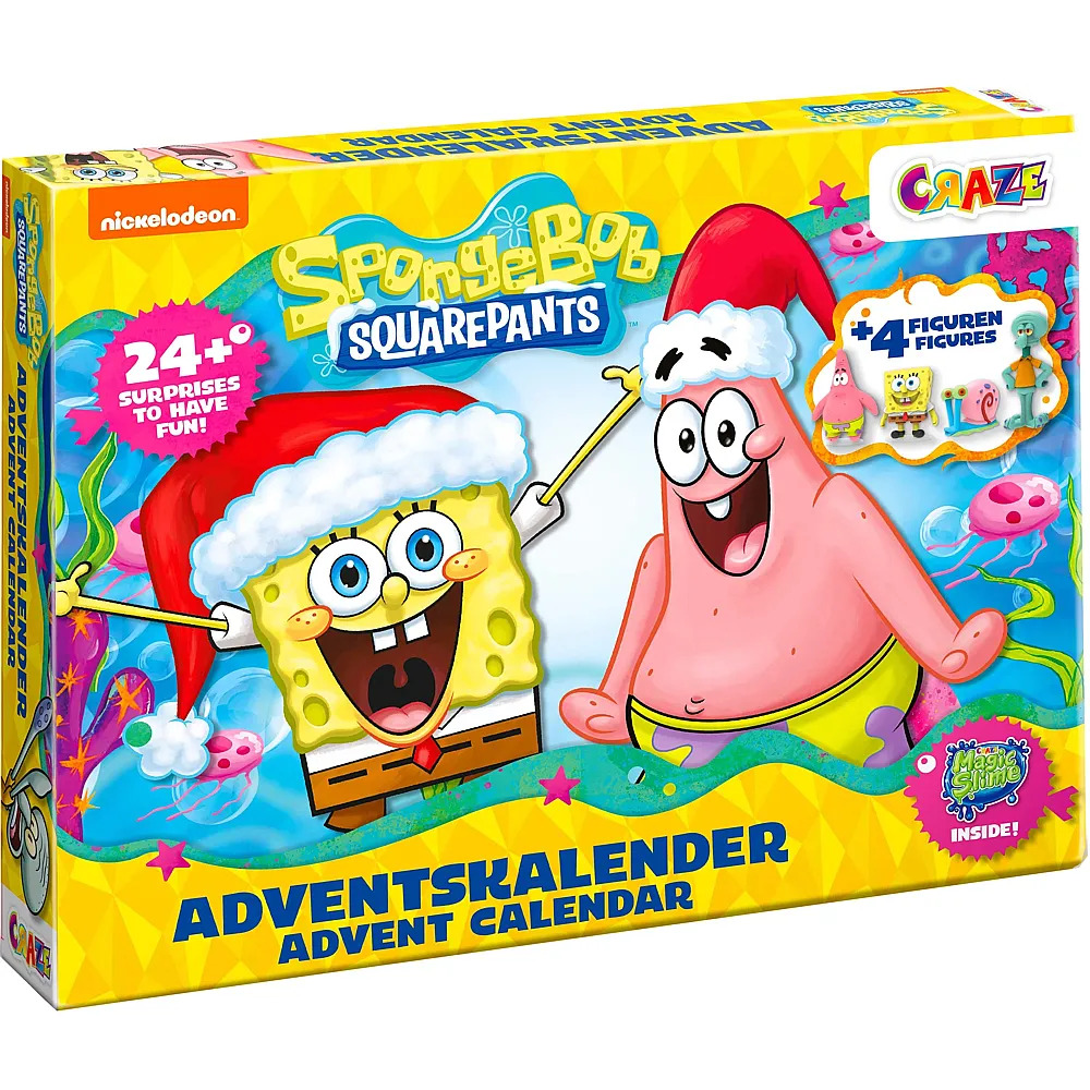 Craze SpongeBob Adventskalender Sponge Bob