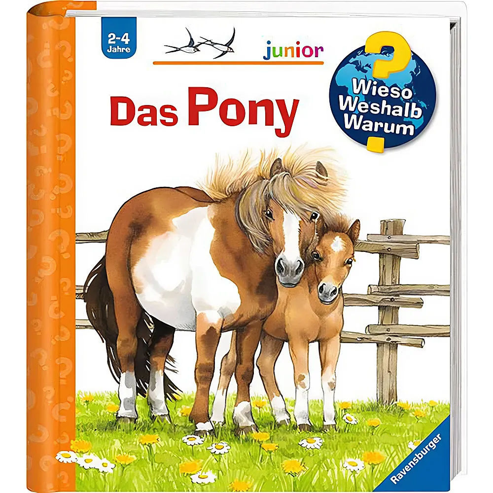 Ravensburger Wieso Weshalb Warum junior Das Pony Nr.20