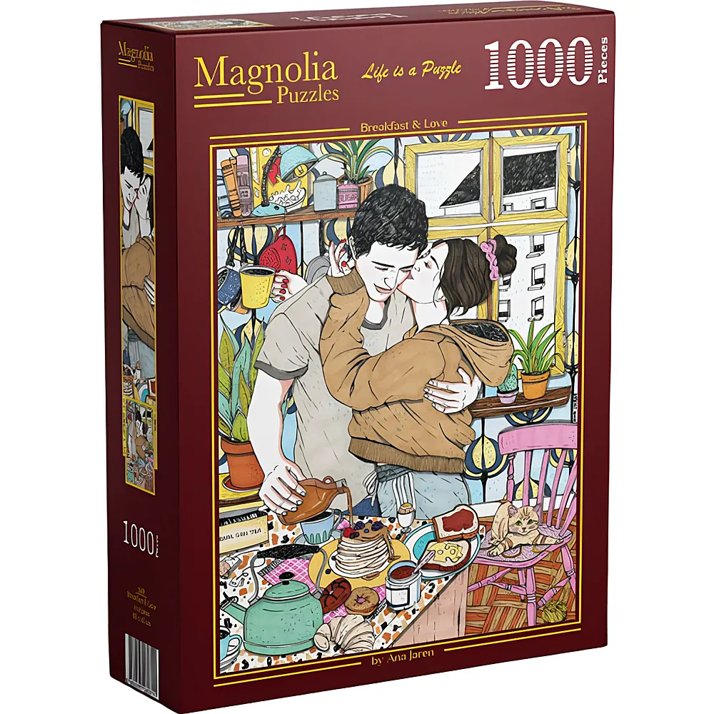 Magnolia Puzzle Fr�hst�ck & Liebe 1000Teile
