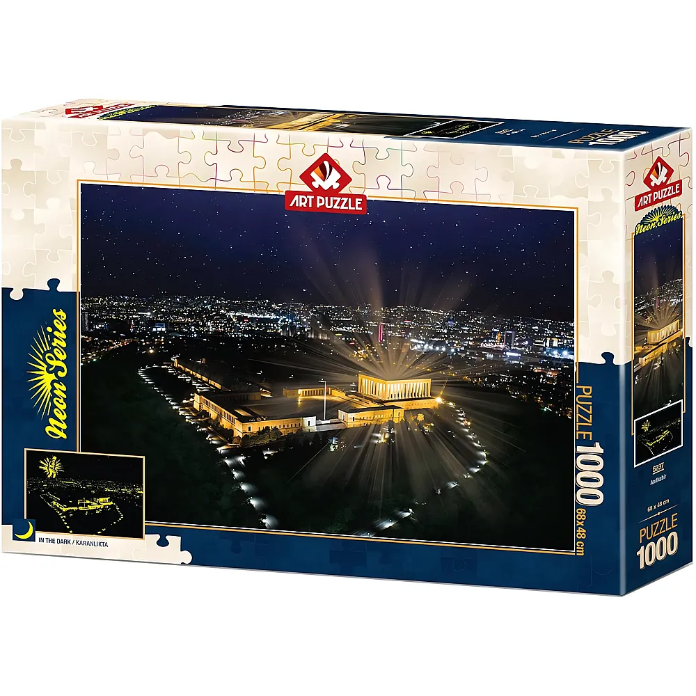 Art Puzzle Neon Puzzle - Anitkabir - 1000 Teile