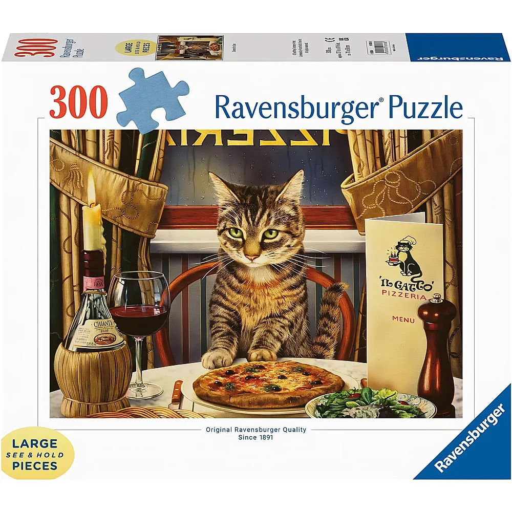 Ravensburger Puzzle Dinner For One - 300 Teile