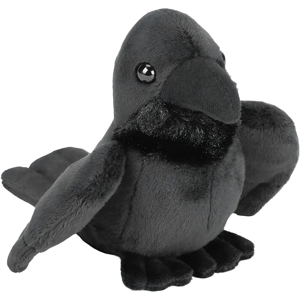 meinspielzeug - Wild Republic Pocketkins Rabe - 13 cm | V�gel Pl�sch