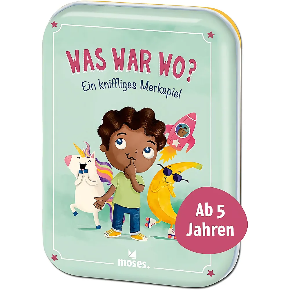 Moses Was war wo Ein kniffeliges Merkspiel
