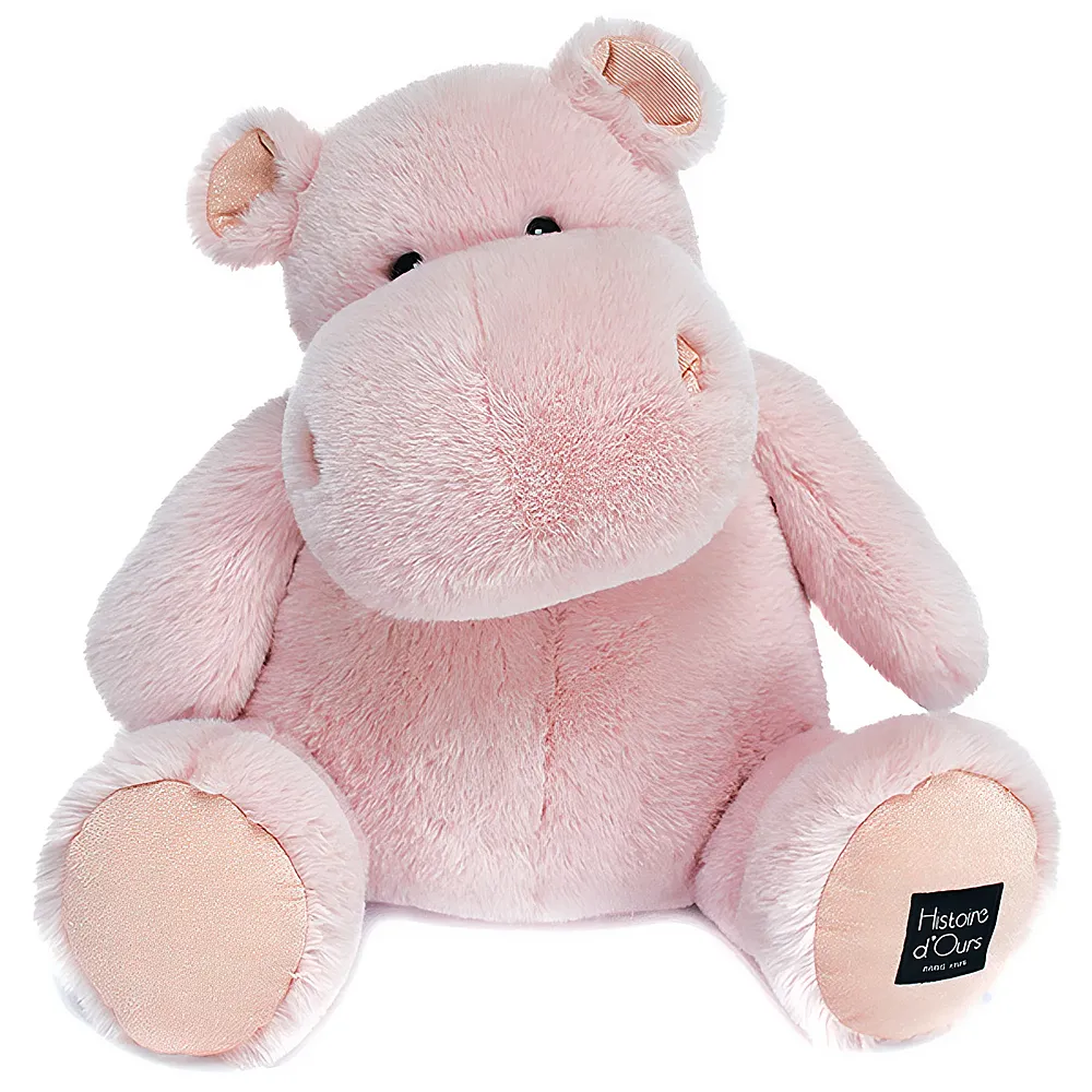 Doudou et Compagnie Hippo rosa 40cm | Wildtiere Plsch