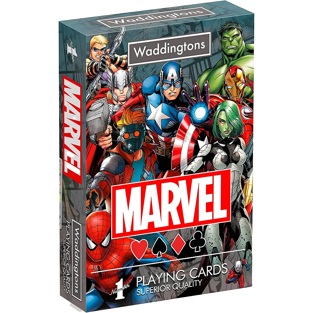 Winning Moves Avengers Playing Cards Waddingtons Marvel Universe