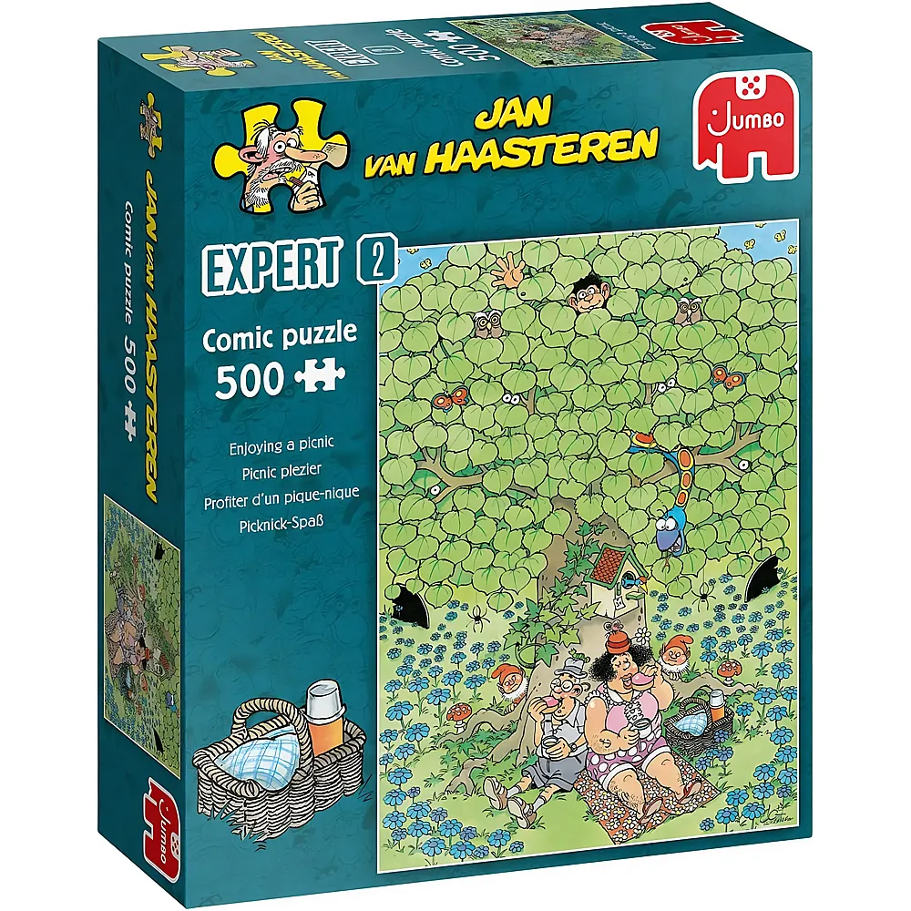 Jumbo Puzzle Jan van Haasteren Picknick-Spass - 500 Teile
