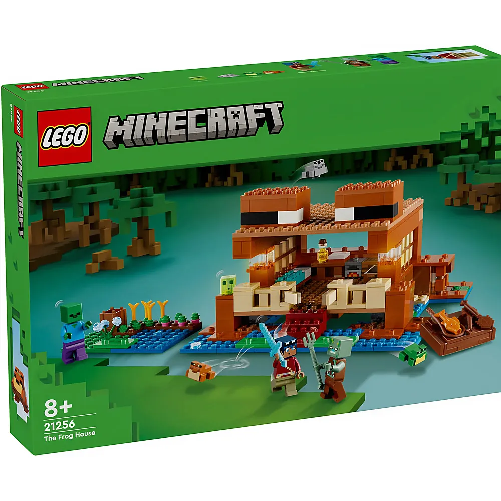 LEGO Minecraft Das Froschhaus 21256