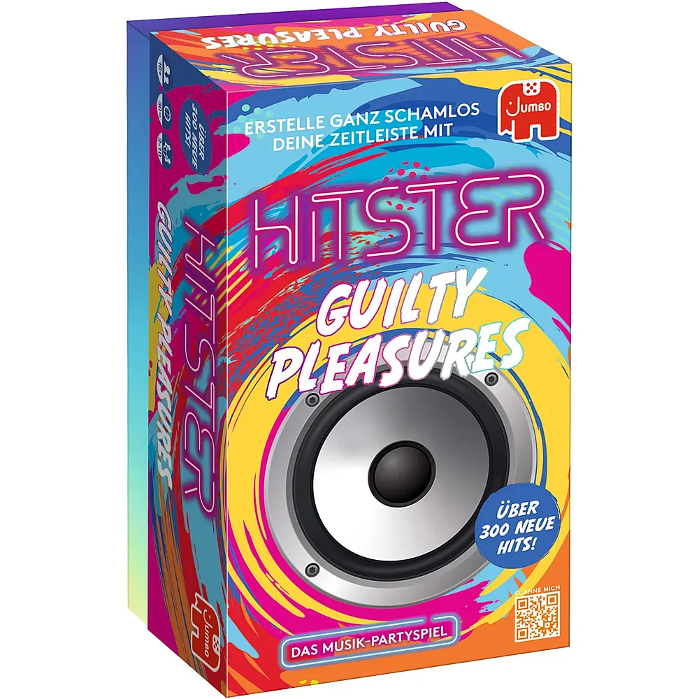 Jumbo Spiele Hitster Guilty Pleasure - Deutsch | Partyspiele