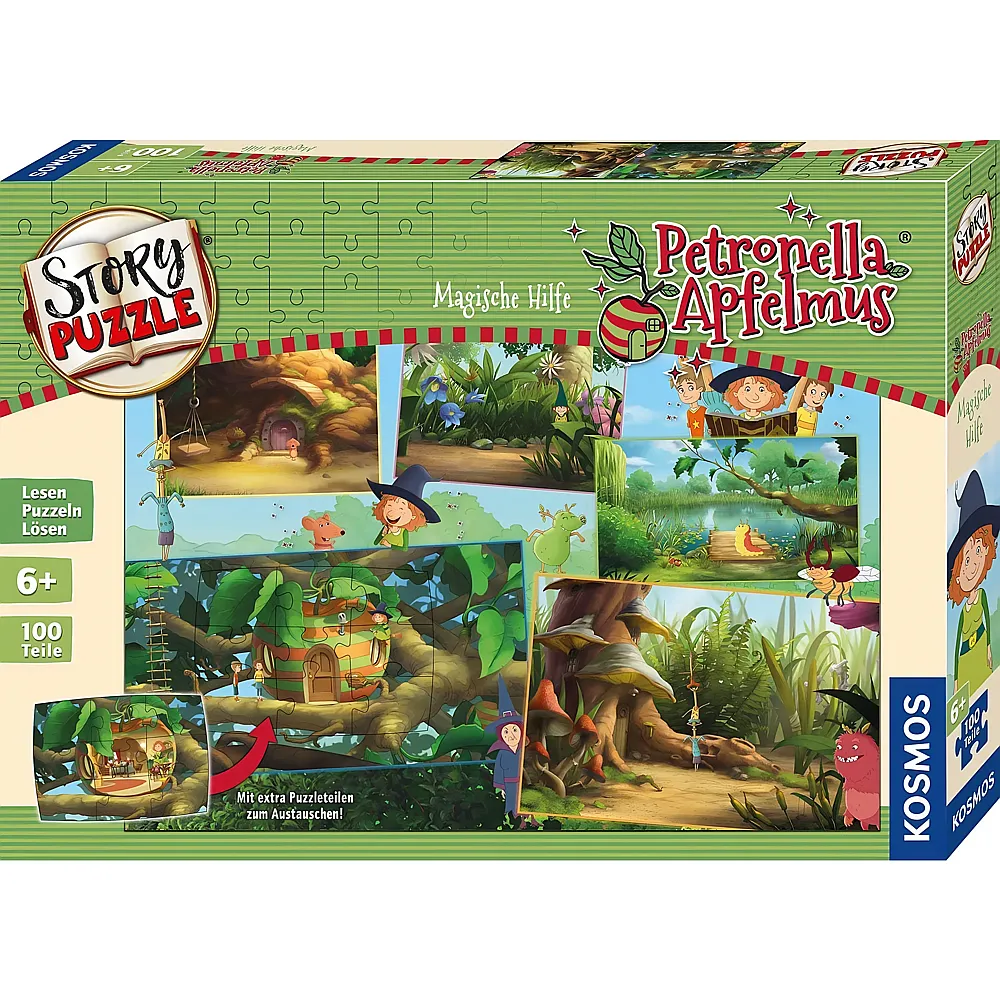 Kosmos Story Puzzle: Petronella Apfelmus - 100 Teile