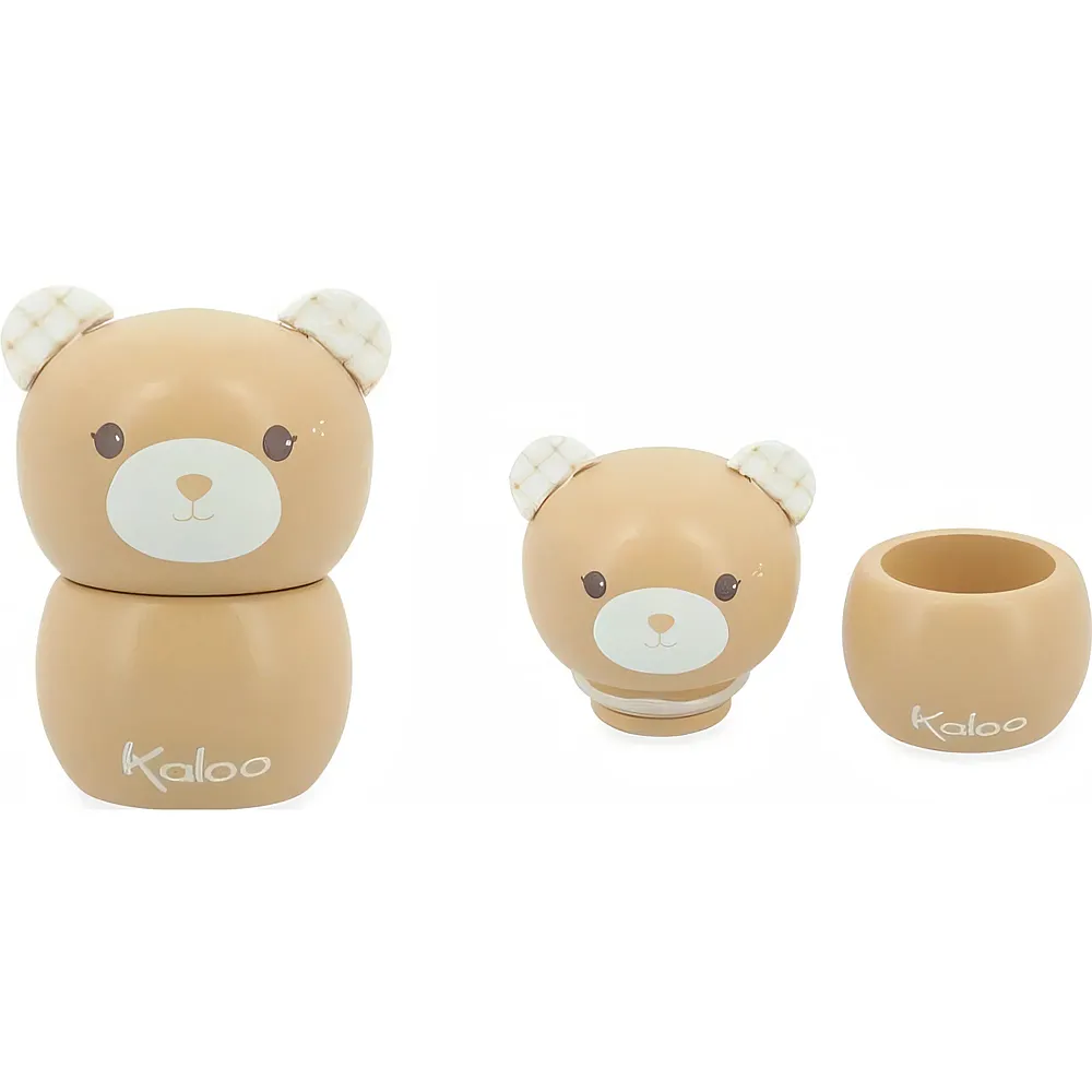 meinspielzeug - Kaloo Milchzahndose B�r - 6.5 cm | Badespielzeug