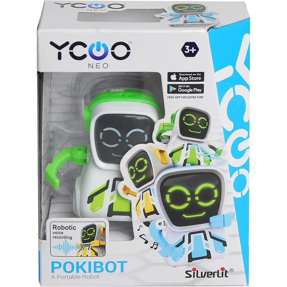 Silverlit Ycoo Roboter Pokibot Gr�n - Robotik & Elektro