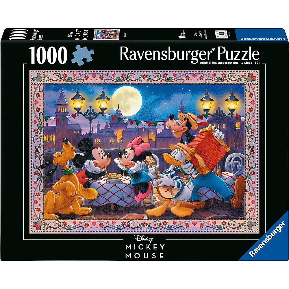 Ravensburger Puzzle Mickey Mouse Disney Mosaic Mickey - 1000 Teile