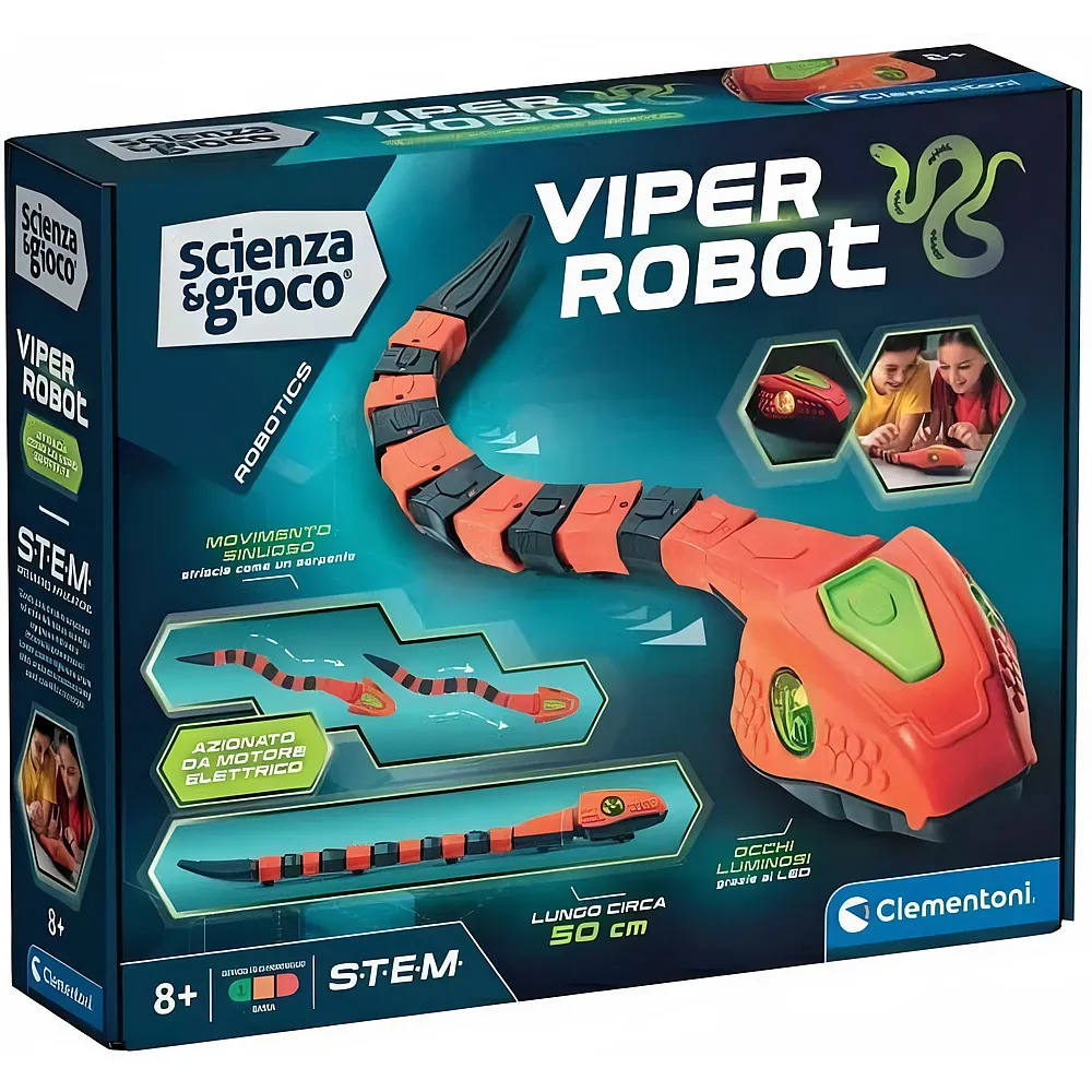 Clementoni Science & Play Roboterschlange - Marken