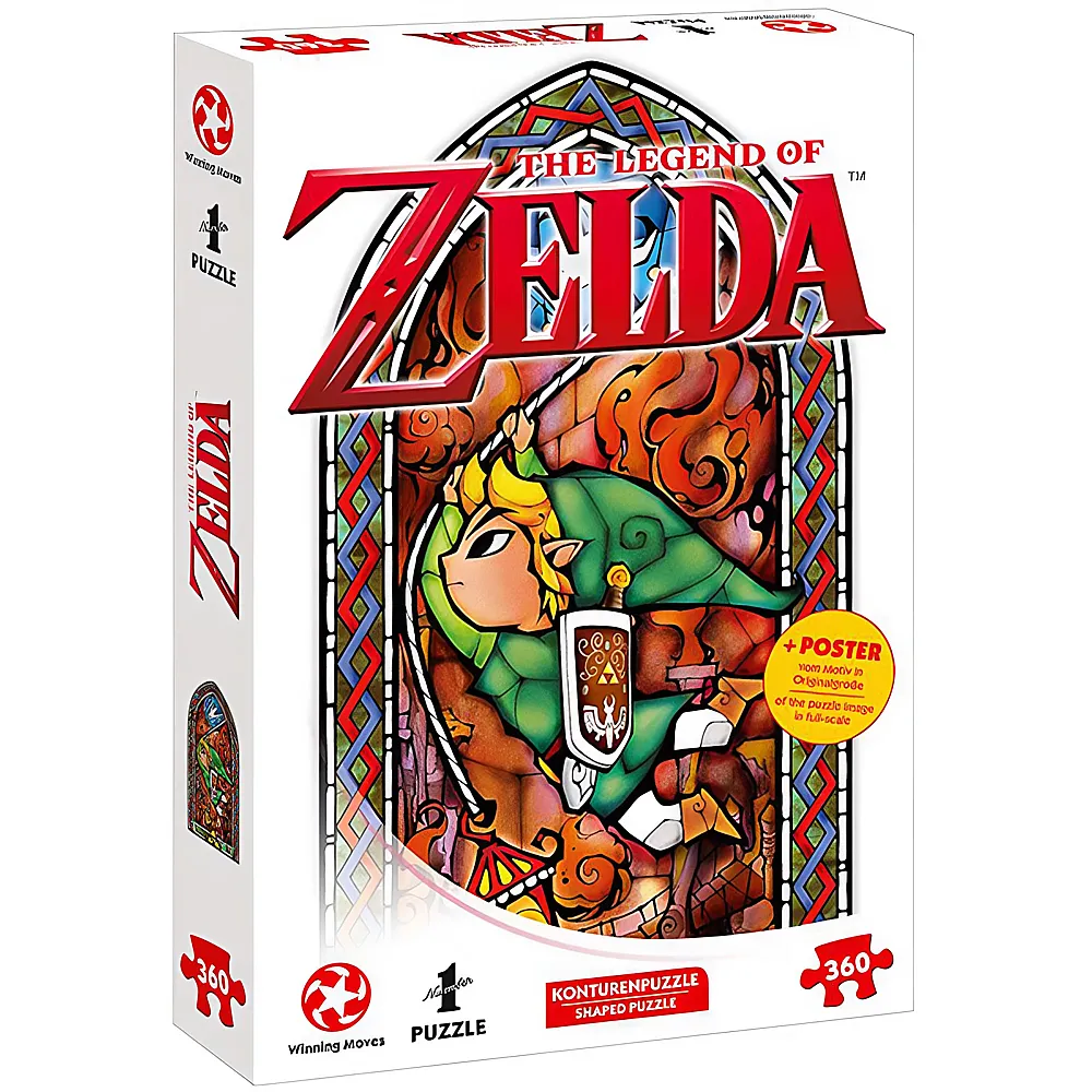 Winning Moves Puzzle The Legend of Zelda: Link Adventurer 360Teile | Puzzle 105-300 Teile