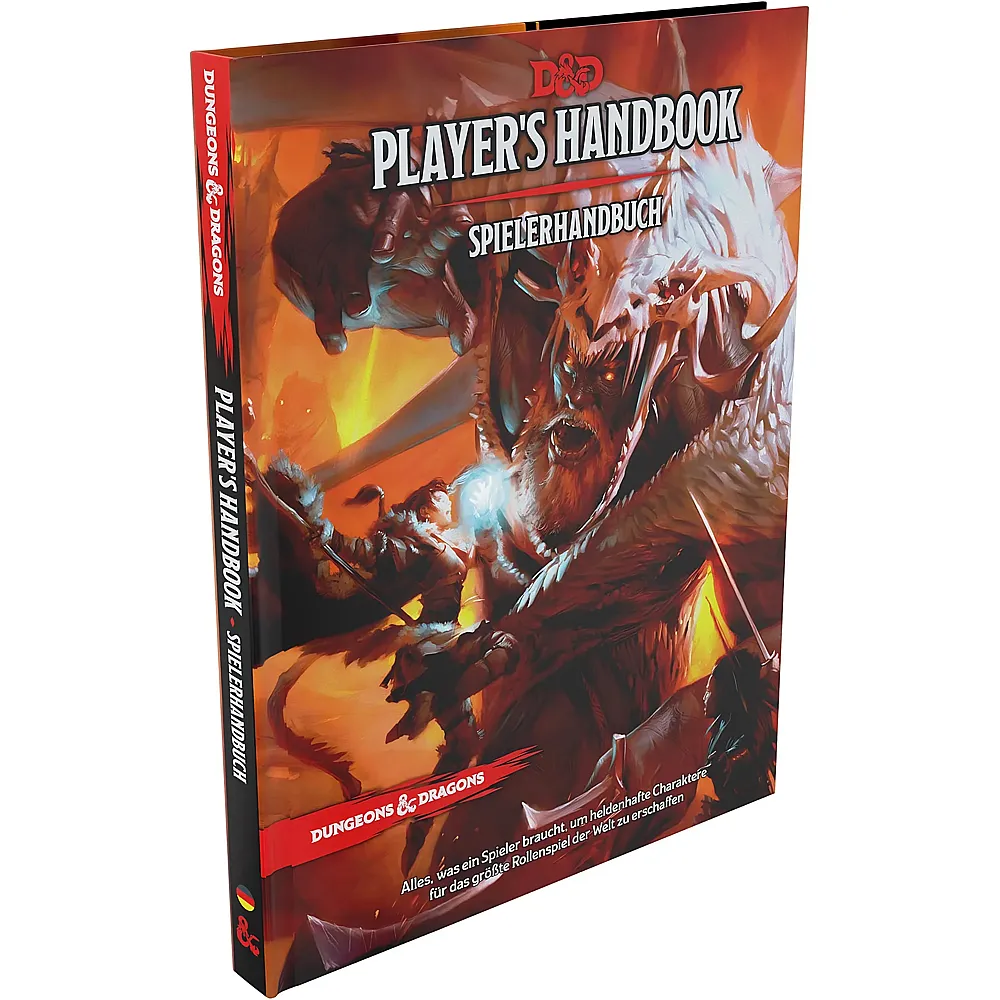 D&D Dungeons & Dragons Grundregelwerke Spielerhandbuch - Deutsch