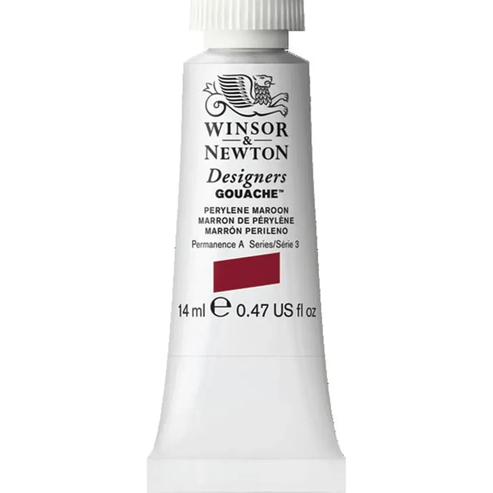 meinspielzeug - Winsor & Newton W&n Designers Gouache 14ml Tube Perylene Kastanie