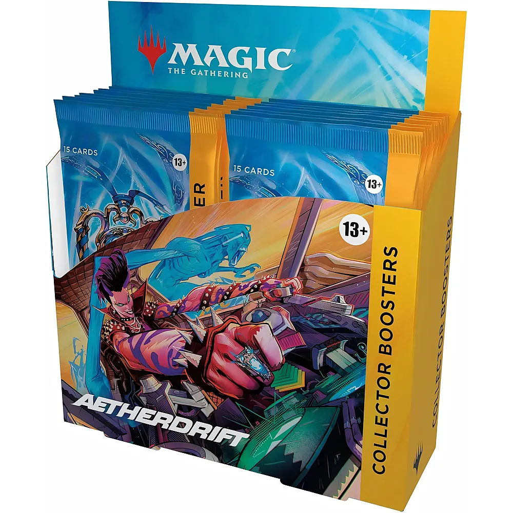 Magic The Gathering Aetherdrift Collector Booster Box - English | Sammelkarten