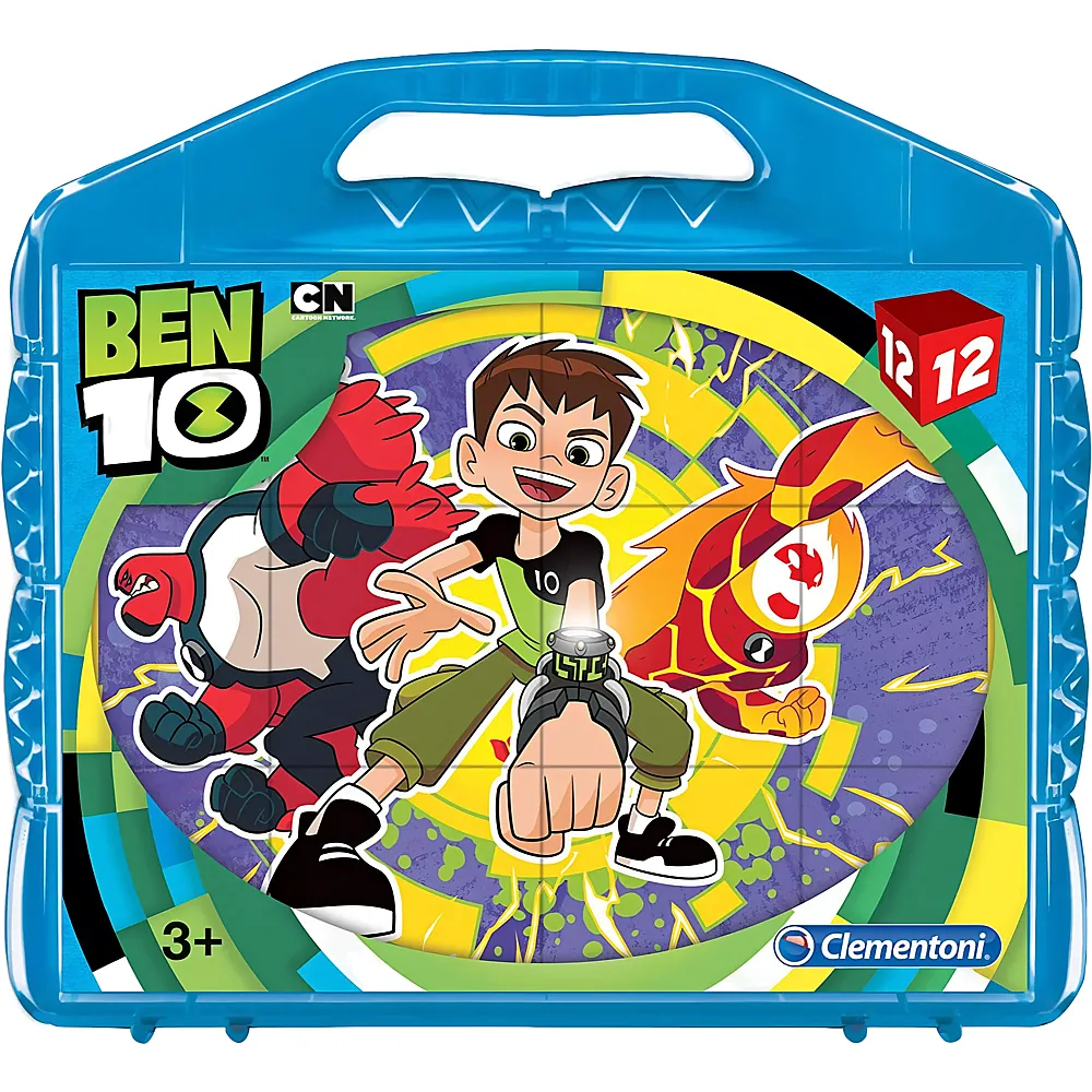 Clementoni W�rfelpuzzle - Ben 10 - 12 Teile