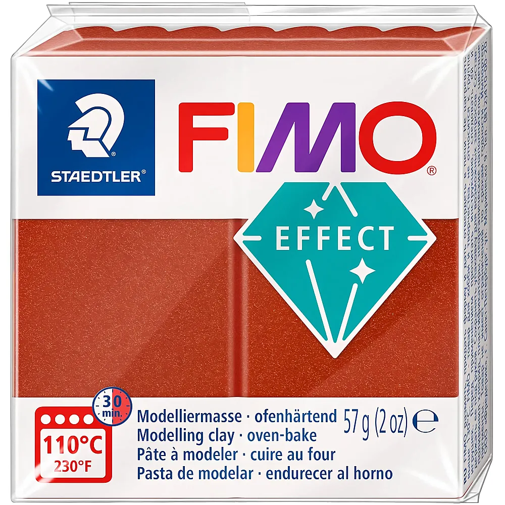 Fimo Effect Modelliermasse Metallic-Copper - 57 g