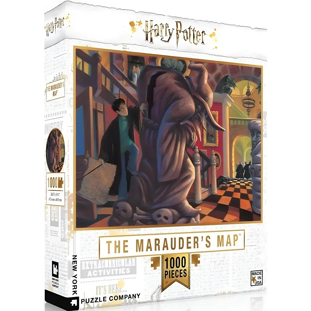 New York Puzzle Company Harry Potter - The Marauder's Map - 1000 Teile