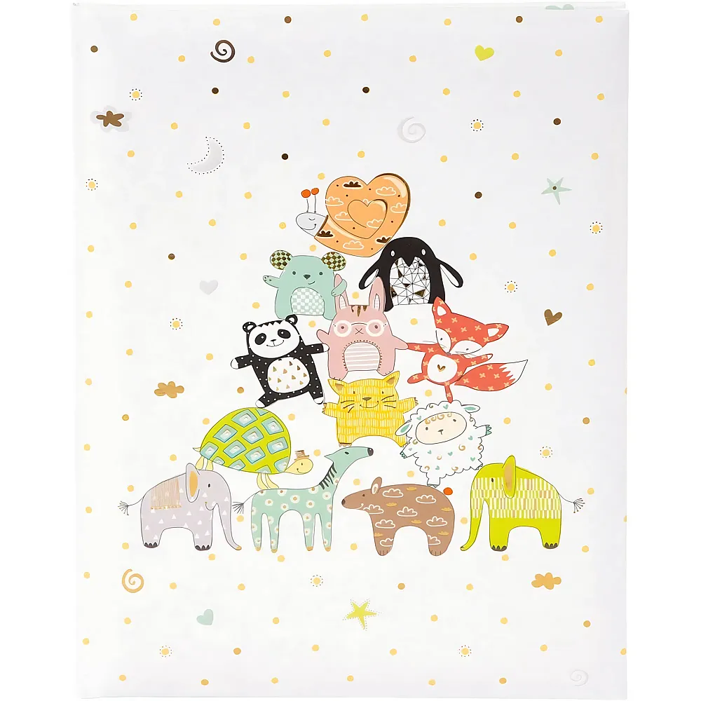 Goldbuch Babytagebuch Animal Pyramid