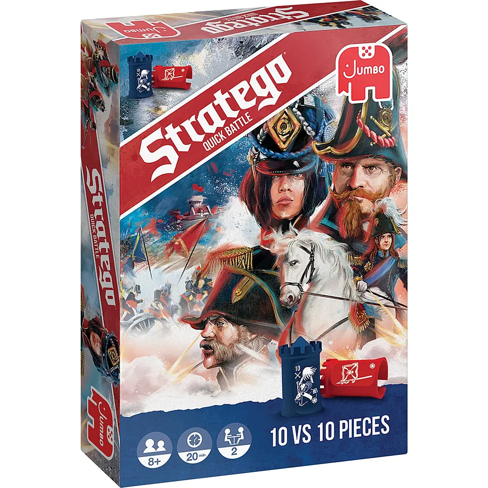 Jumbo Spiele Stratego Quick Battle | Kennerspiele