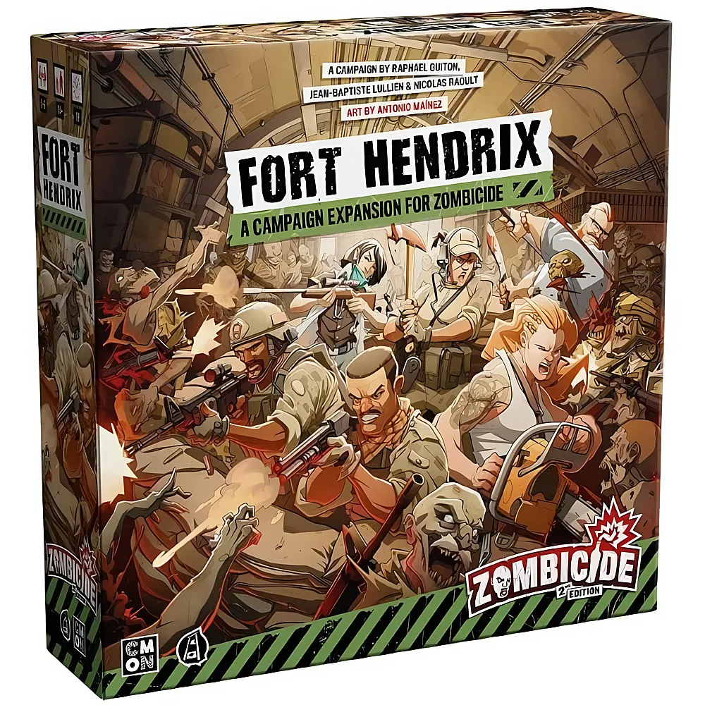 CMON Zombicide Fort Hendrix ext FR