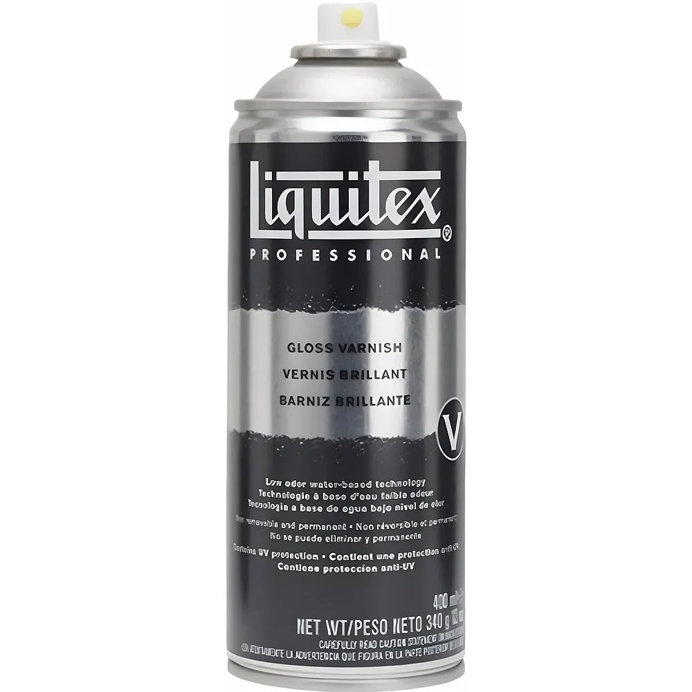 Liquitex Lqx Prof. Spray Farbe 400ml Dose Firnis - Glnzend