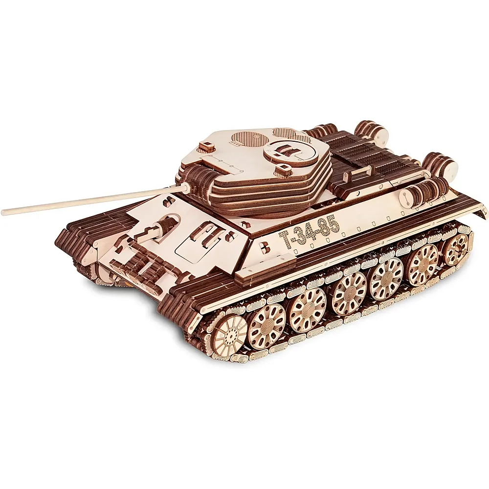 Eco Wood Art Russischer Panzer T-34-85 - 965 Teile